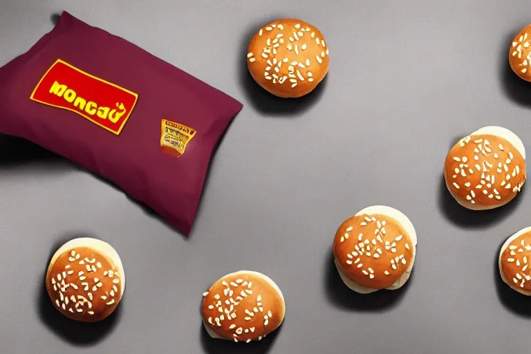 mcdonalds!! crayons between sesame seed buns, Stable Diffusion OpenArt