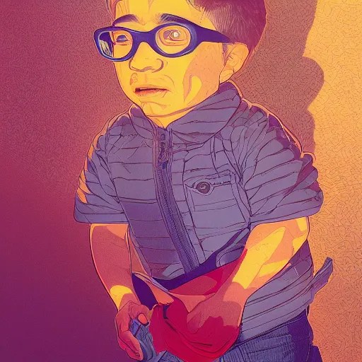a kid that looks like milhouse van houten, Stable Diffusion OpenArt