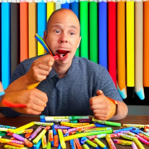 zippy eating crayons Stable Diffusion OpenArt