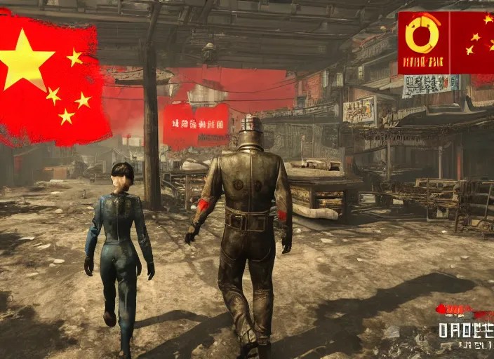 china in fallout 4 Stable Diffusion
