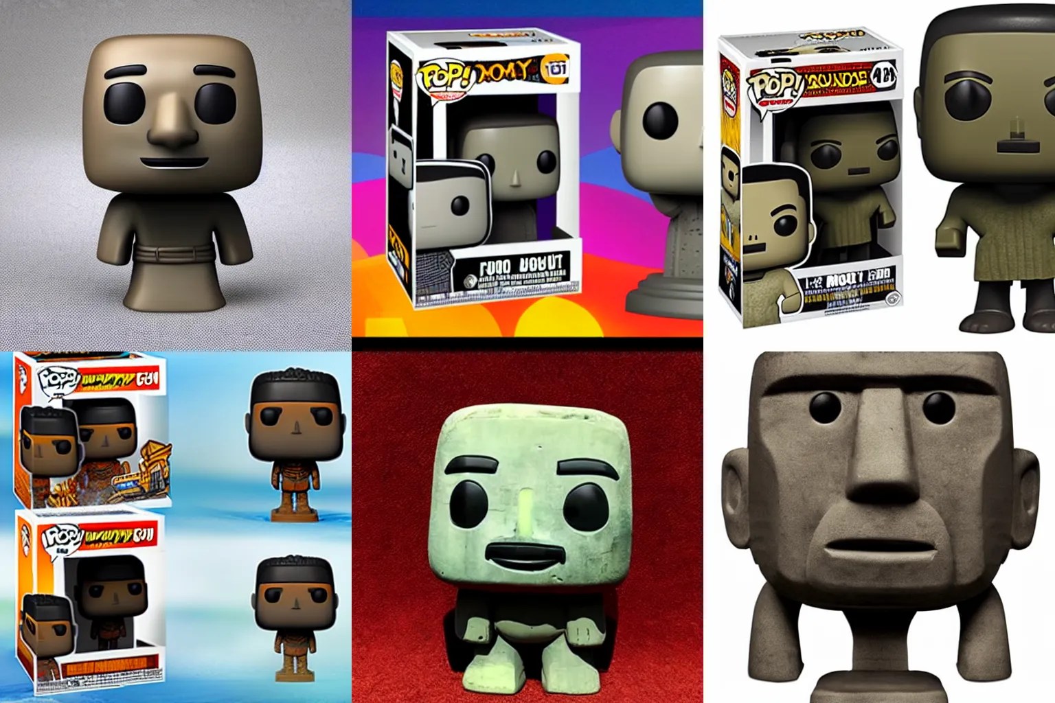 moai statue funko pop Stable Diffusion OpenArt