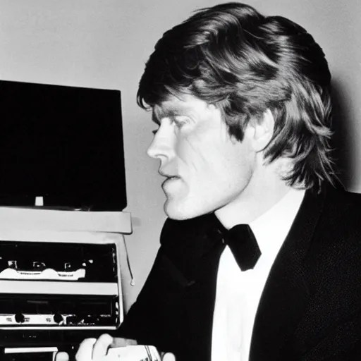 young robert redford talking to a computer Stable Diffusion OpenArt