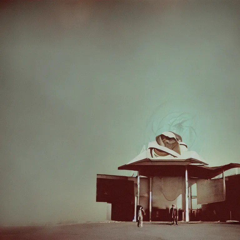 boards of canada hell sightseeing album cover, film, Stable Diffusion