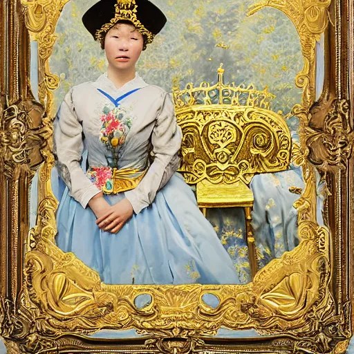 a wide full shot, russian and japanese mix 1 9 0 0 s Stable Diffusion OpenArt