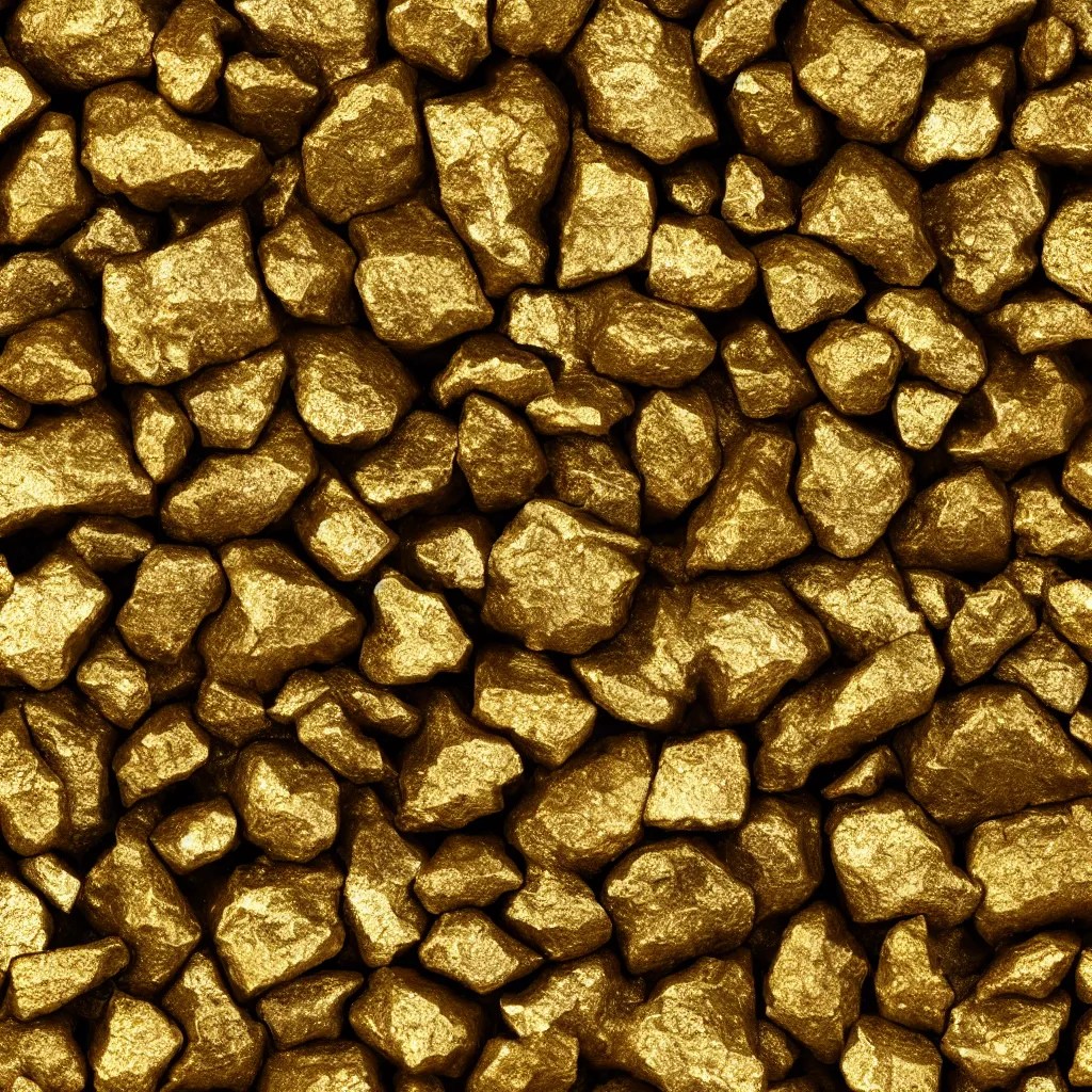 gold mineral ore texture material, high definition, Stable Diffusion