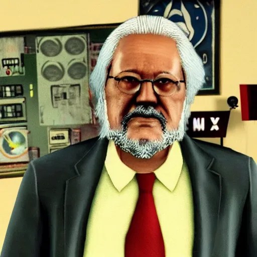 amado carrillo fuentes in the gta v loading screen Stable Diffusion