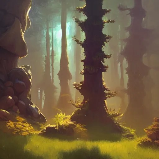 4k Forest Pylon from Terraria Game , Surrounded by Stable Diffusion