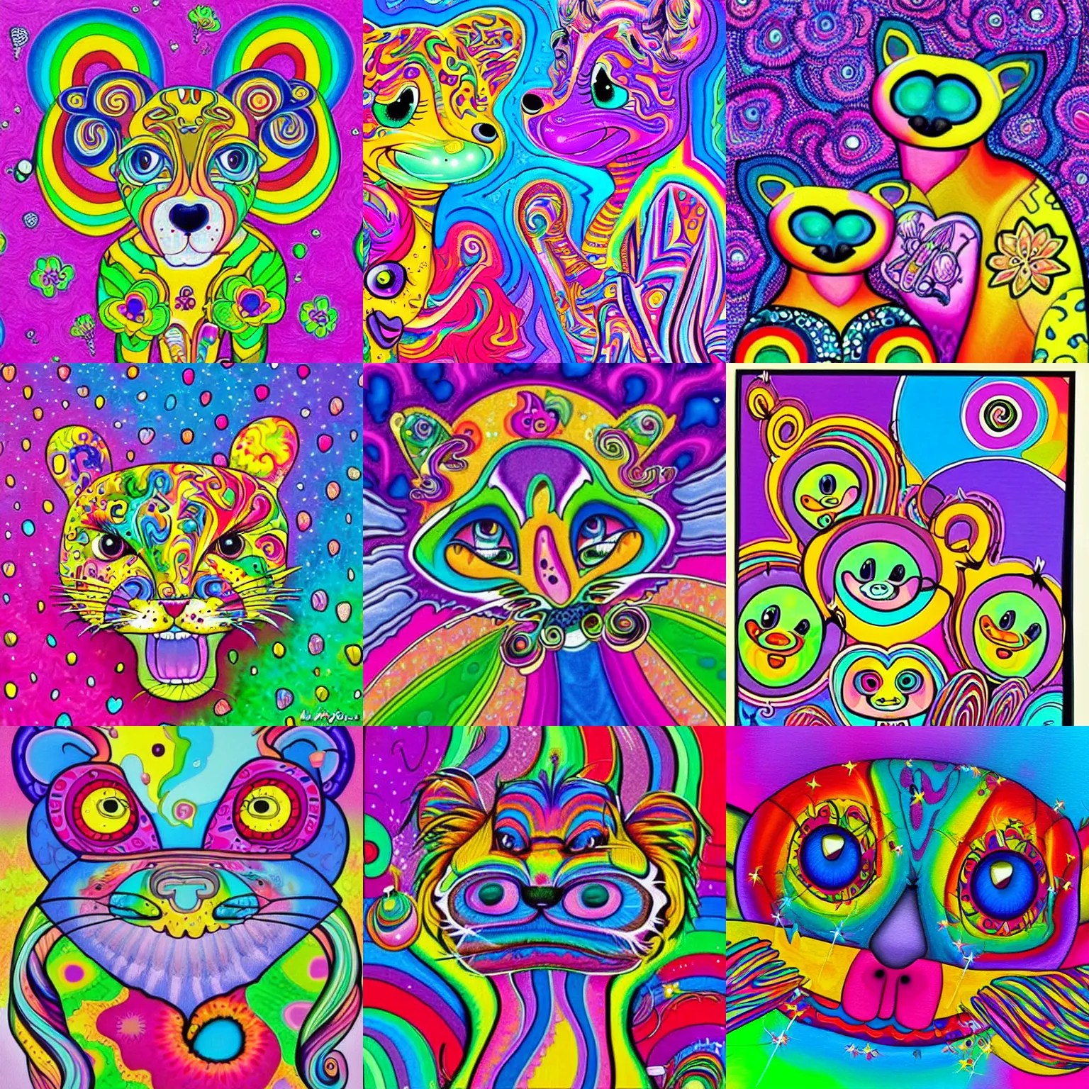 lisa frank m painting by chris dyer Stable Diffusion OpenArt