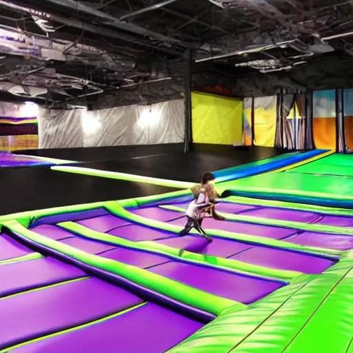 trampoline park nostalgic infinite Stable Diffusion OpenArt