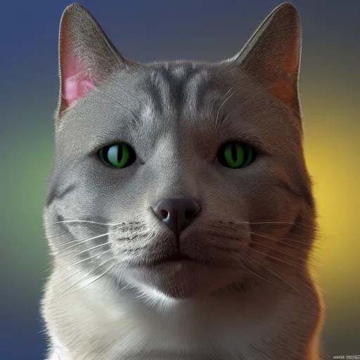 photorealistic cat dog hybrid. hyperdetailed Stable Diffusion OpenArt