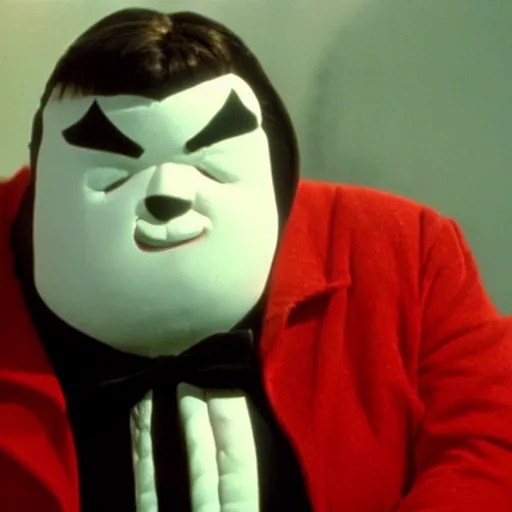 jack black as the stay puff marshmallow man, movie Stable Diffusion