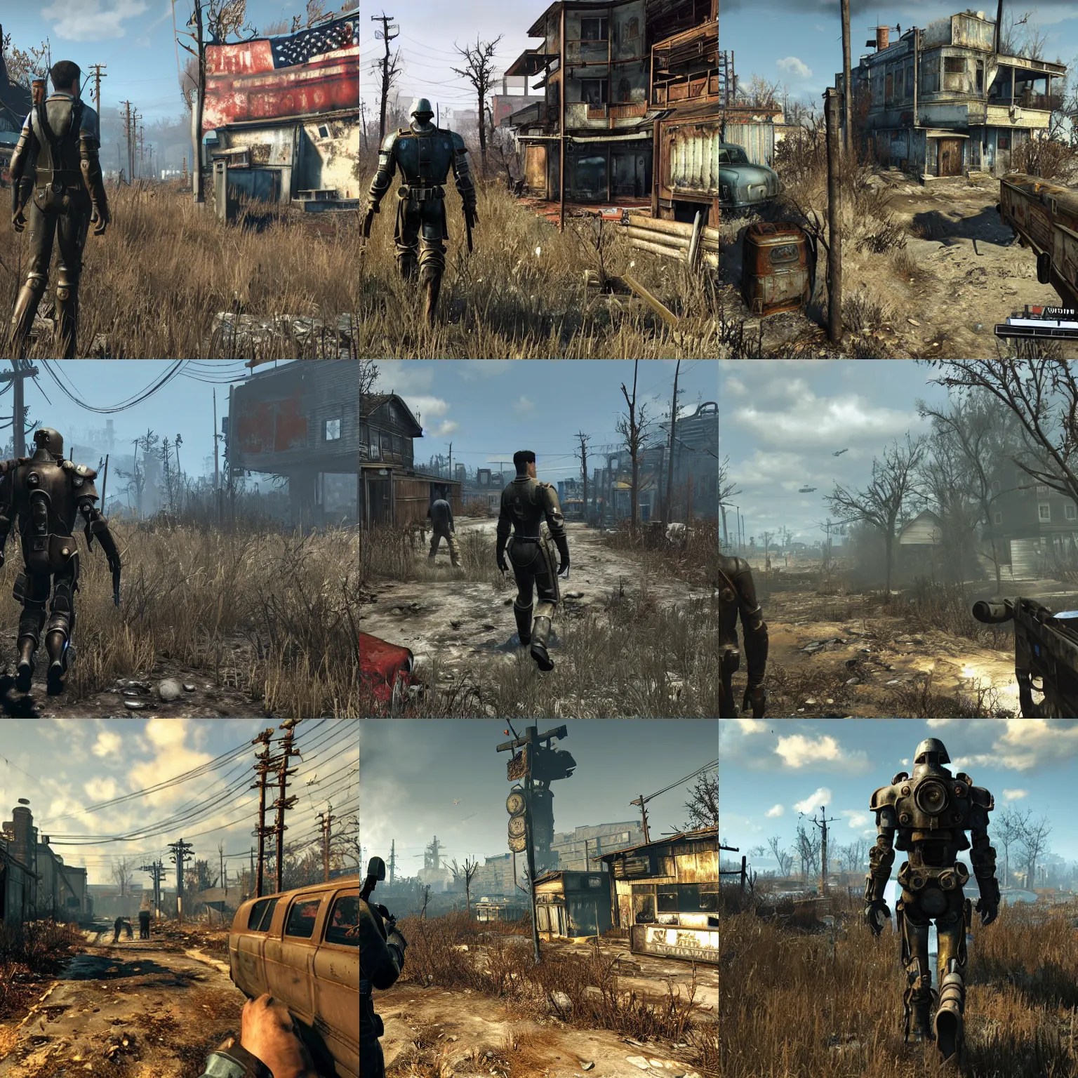 fallout 4 in ukraine Stable Diffusion