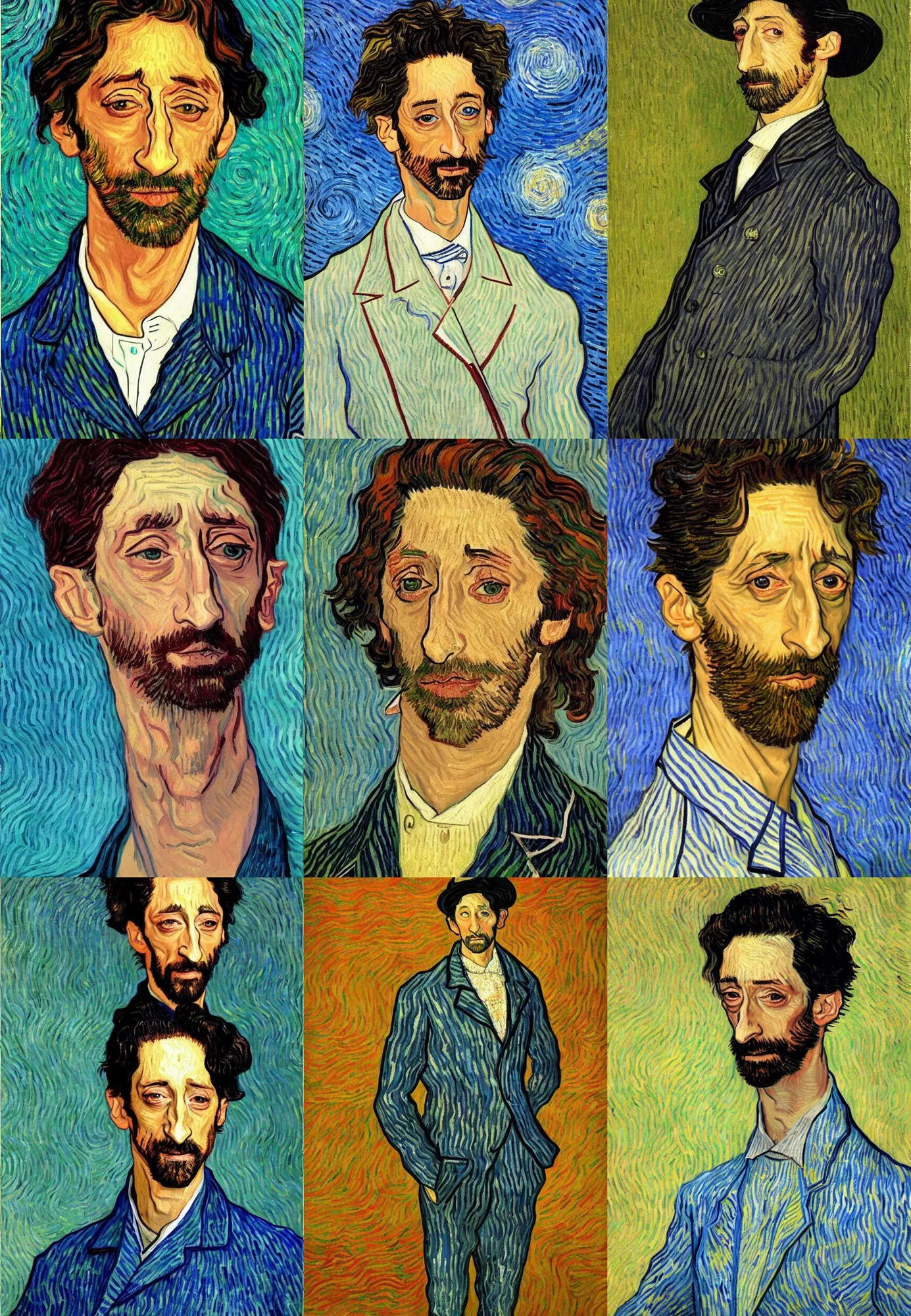 painting adrien brody by van gogh Stable Diffusion OpenArt