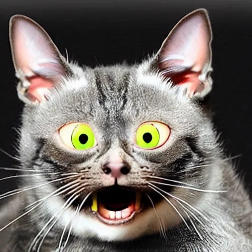 ugly cat jumpscare s 10 Stable Diffusion