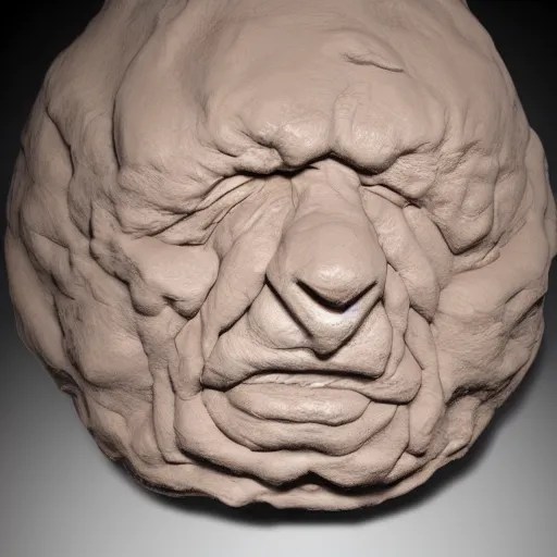 terrible clay sculpture, professional lighting, 4 k, Stable Diffusion