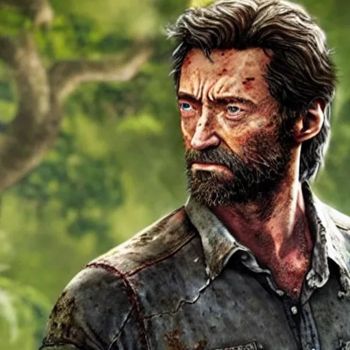 Hugh Jackman as Joel in The Last Of Us Stable Diffusion OpenArt