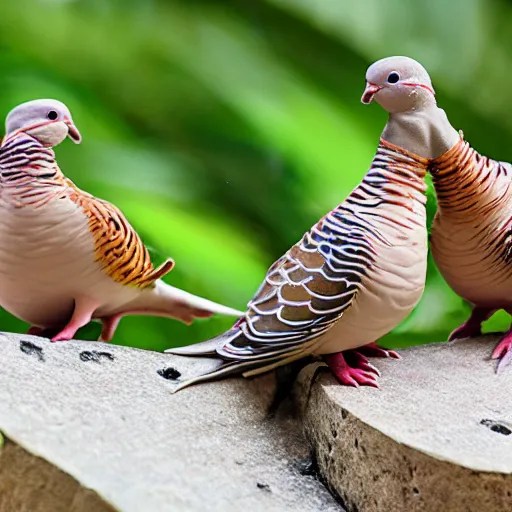 two turtle doves and a partridge in a pear tree. Stable Diffusion