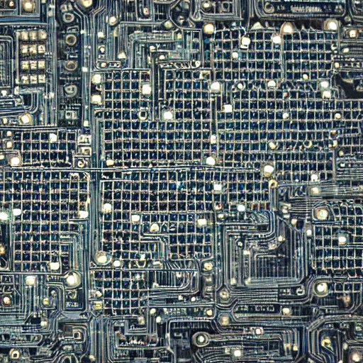 A city made of circuit boards Stable Diffusion OpenArt