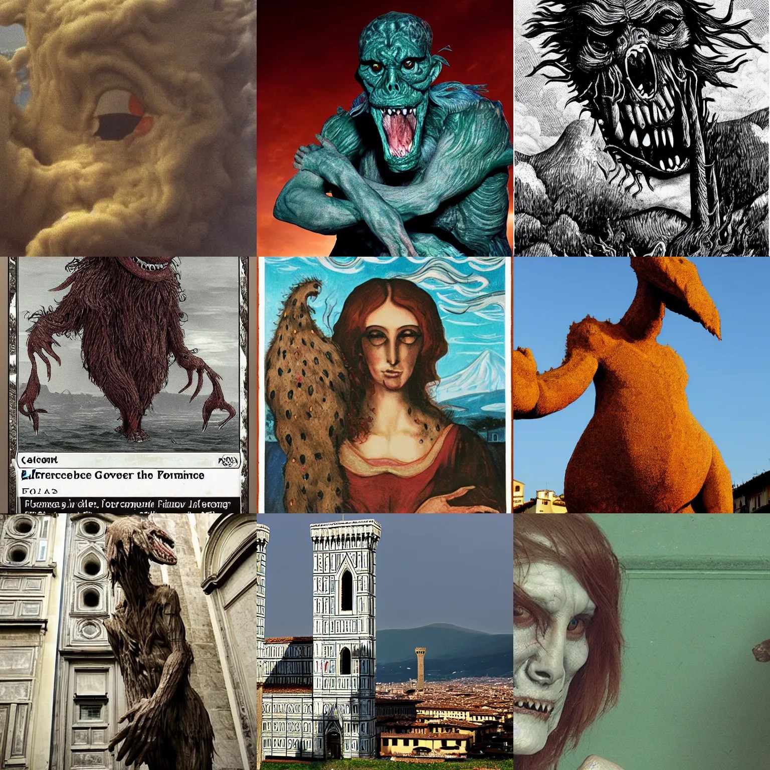 florence monster Stable Diffusion