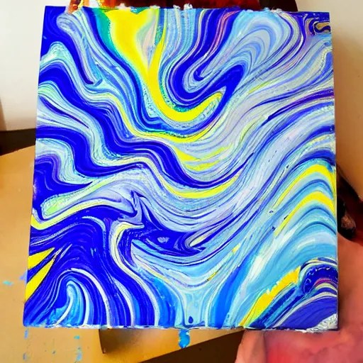 acrylic paint marbling by maalavidaa Stable Diffusion OpenArt
