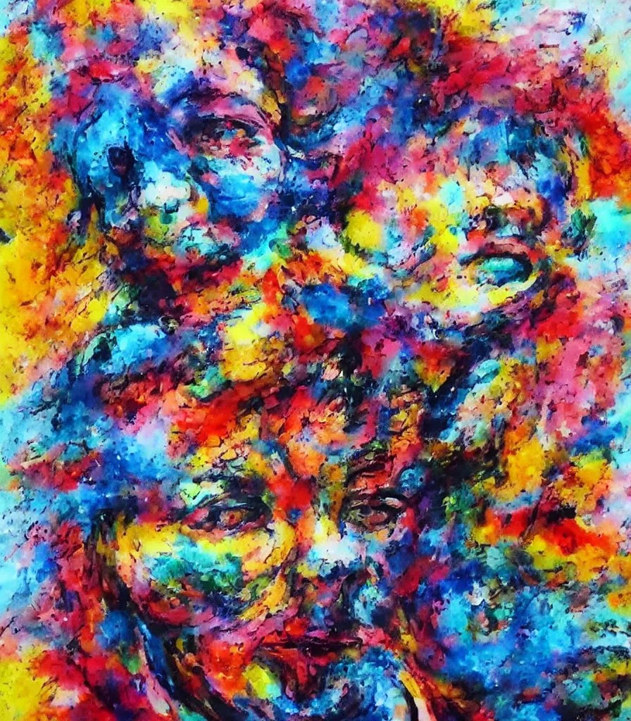 randomness painted by the best painter in the world Stable Diffusion