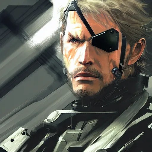 a beautiful painting of Metal Gear,artstation Stable Diffusion OpenArt
