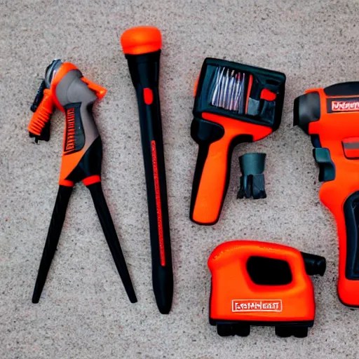 black and decker tool collection Stable Diffusion OpenArt