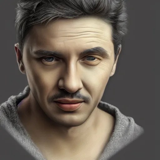 Alfredo Linguini in real life, portrait, photograph, Stable Diffusion