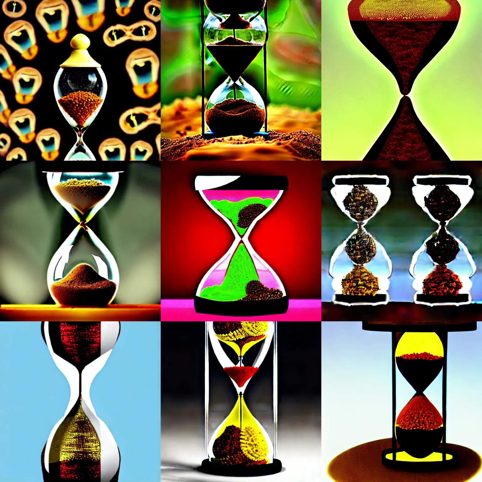 An hourglass full of worms Stable Diffusion OpenArt