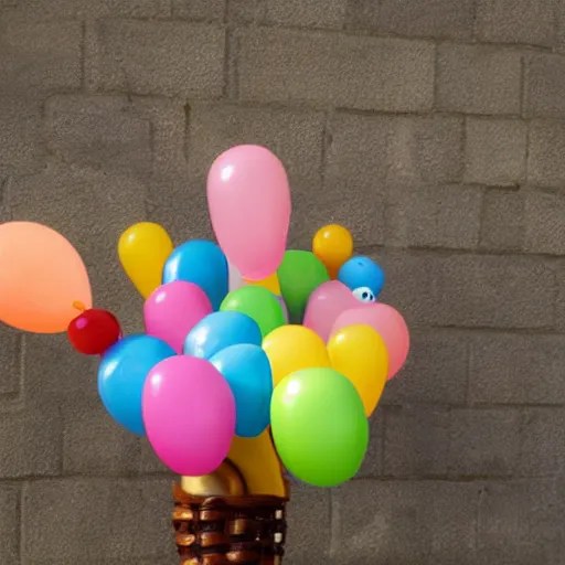 ostrich balloon animal Stable Diffusion OpenArt