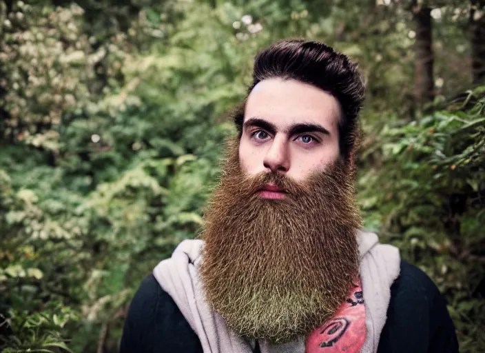 hyper realistic kodachrome medium shot portrait of Stable Diffusion