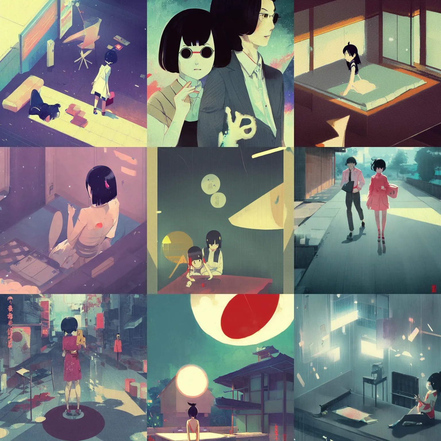 tatami galaxy by greg rutkowski Stable Diffusion OpenArt