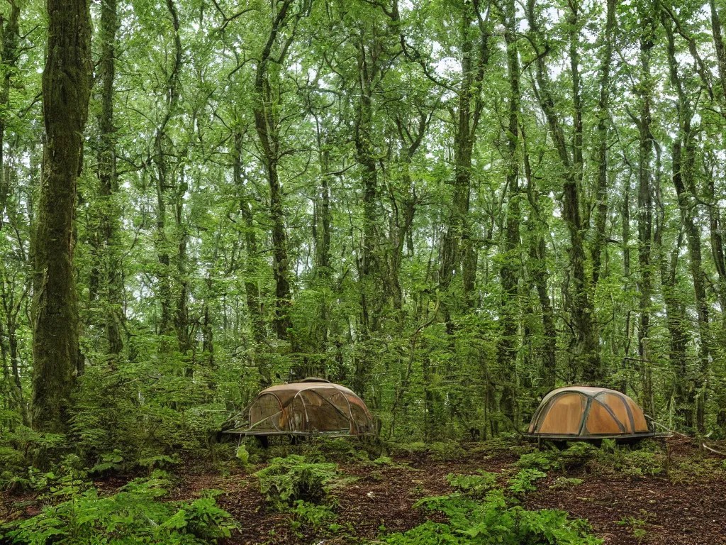 forest glade with a flying island above Stable Diffusion OpenArt