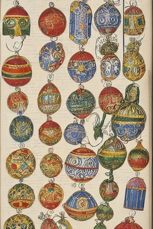 jewish ornaments from l'ornement polychrome by albert Stable