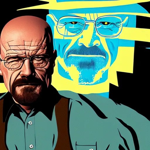 Walter White by Ed Roth Stable Diffusion