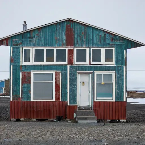 avant garde residential property in nome, alaska. Stable Diffusion