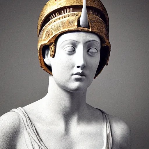a beautiful medium shot of athena the ancien greek Stable Diffusion