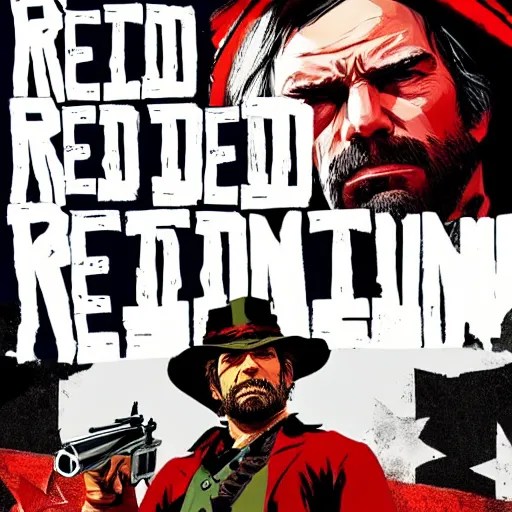 Red Dead Redemption Cover Art of Bernie Sanders, RDR2 Stable