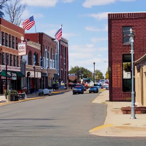 A photo of downtown Grinnell, Iowa Stable Diffusion OpenArt