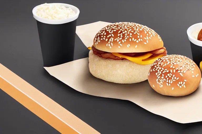 mcdonalds salt between two sesame seed buns, Stable Diffusion OpenArt