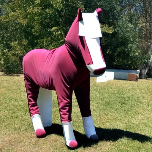 horse costume, craigslist photo Stable Diffusion OpenArt