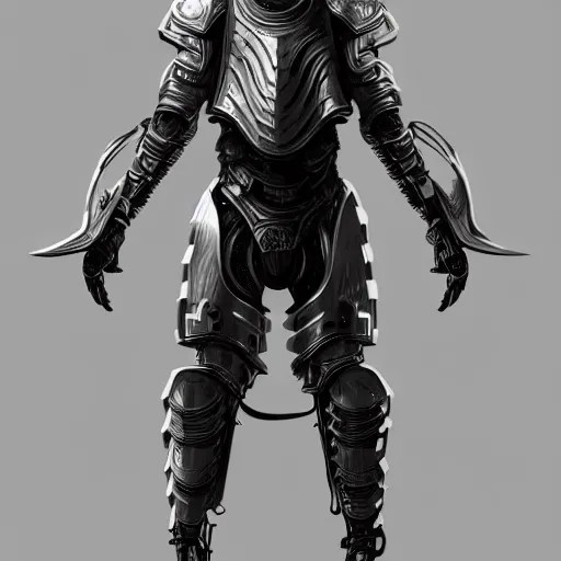 steel plate armor, sci fi, techwear, intricate, Stable Diffusion