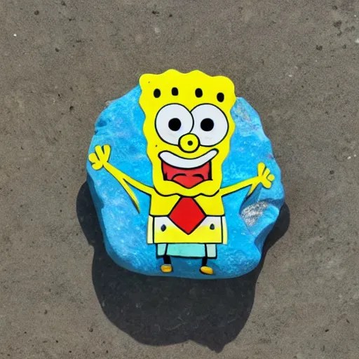 spongebob stone sculpture. Stable Diffusion OpenArt