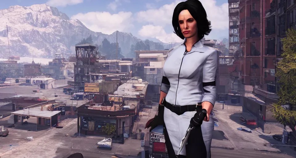 Screenshot of Sterling Lana Kane from the show Archer Stable Diffusion