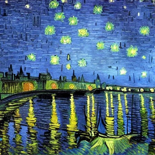 new york city painted by vincent van gogh Stable Diffusion OpenArt