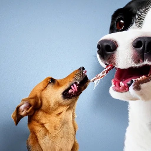 a dog eating paint Stable Diffusion OpenArt