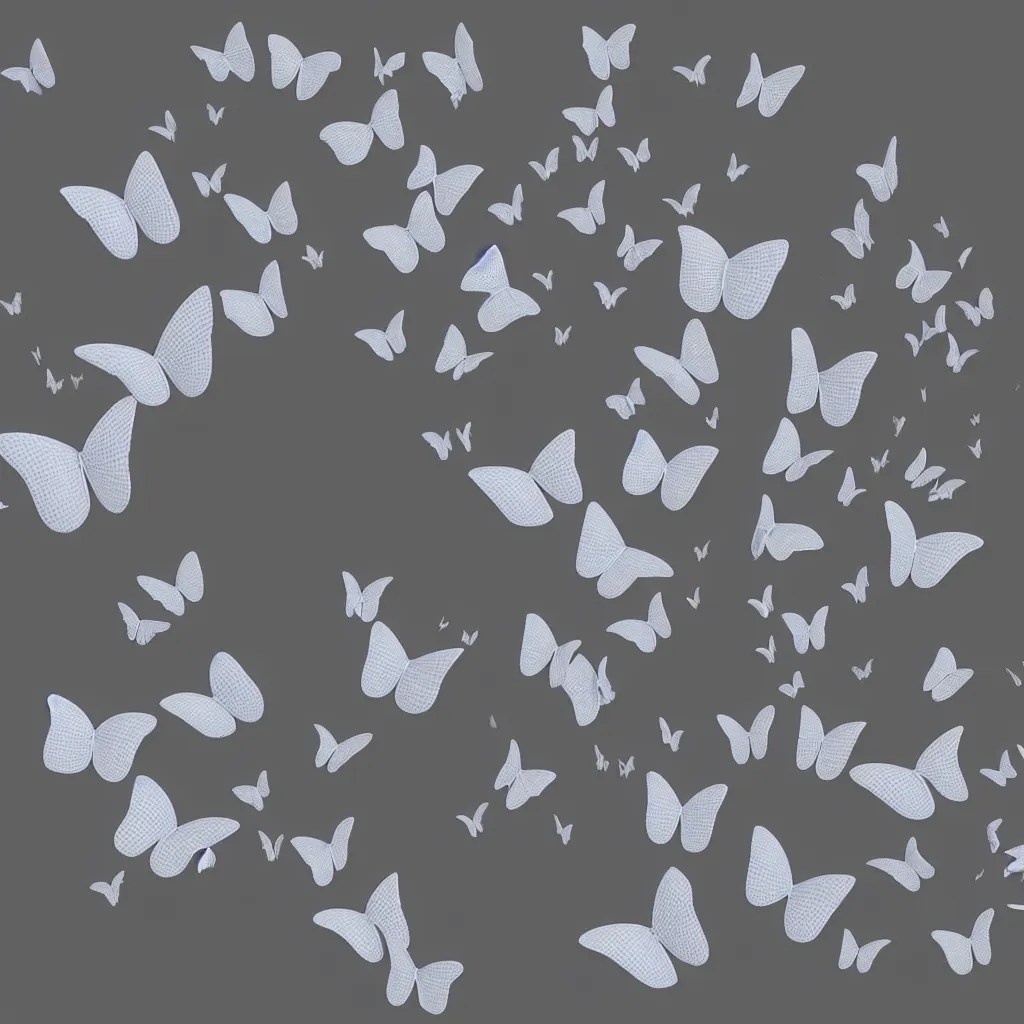 butterflies in stomach, rentgen, x ray, ultrasound, Stable Diffusion