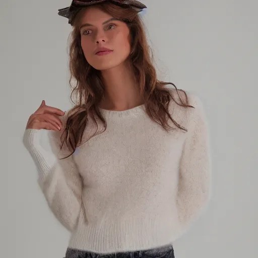 angora sweater Stable Diffusion