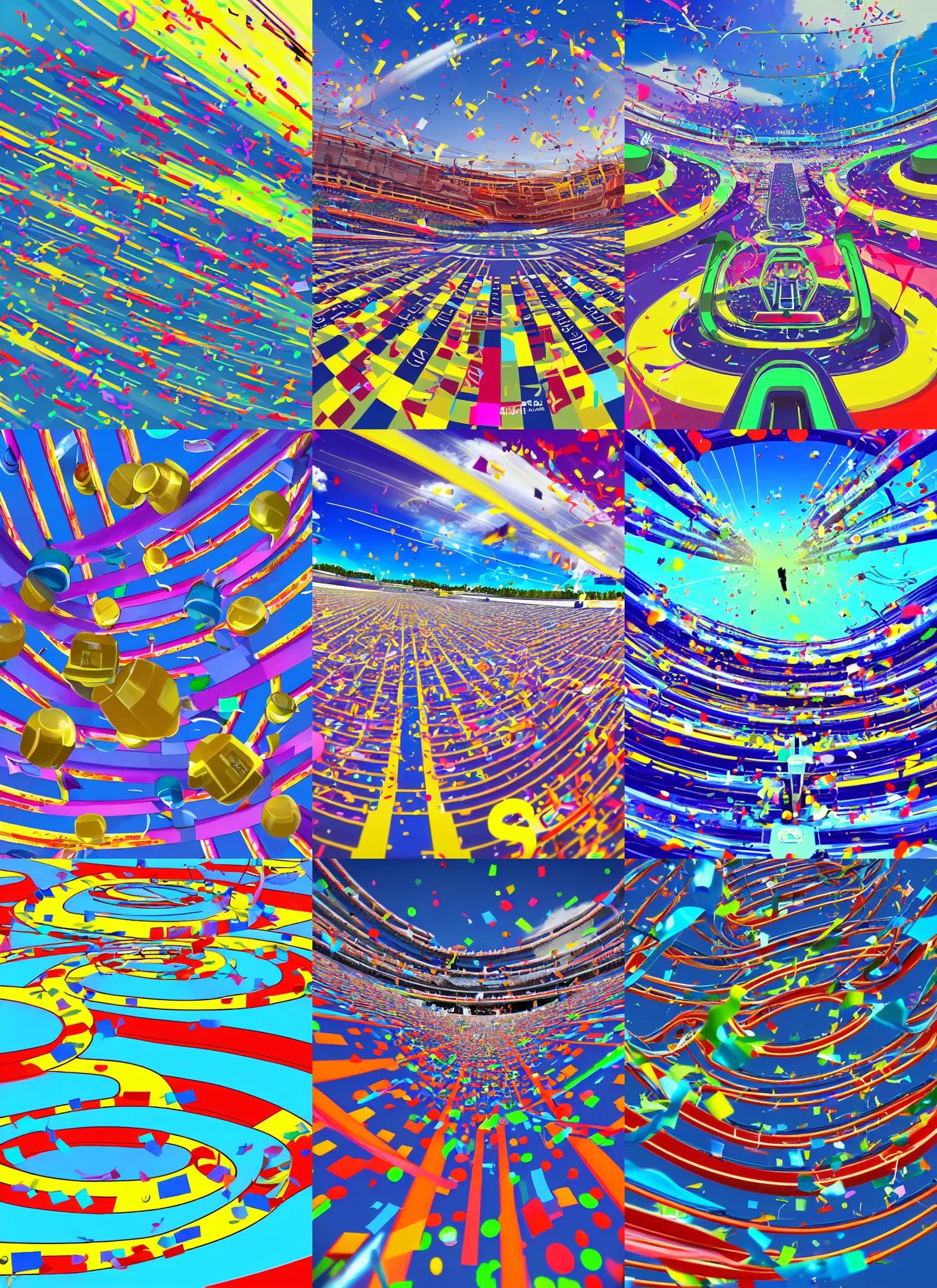 wide angle shot worms eye view of a futuristic Stable Diffusion OpenArt