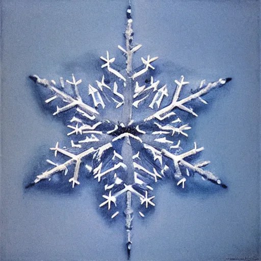 snowflake by Beksinski Stable Diffusion OpenArt